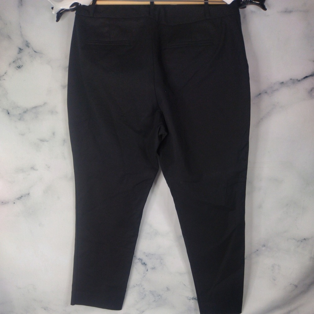 Worthington Curvy Fit Black Dress Pants Womens 10L Trousers Office Wear Long - Picture 4 of 6